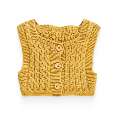 Sleeveless Cardigan